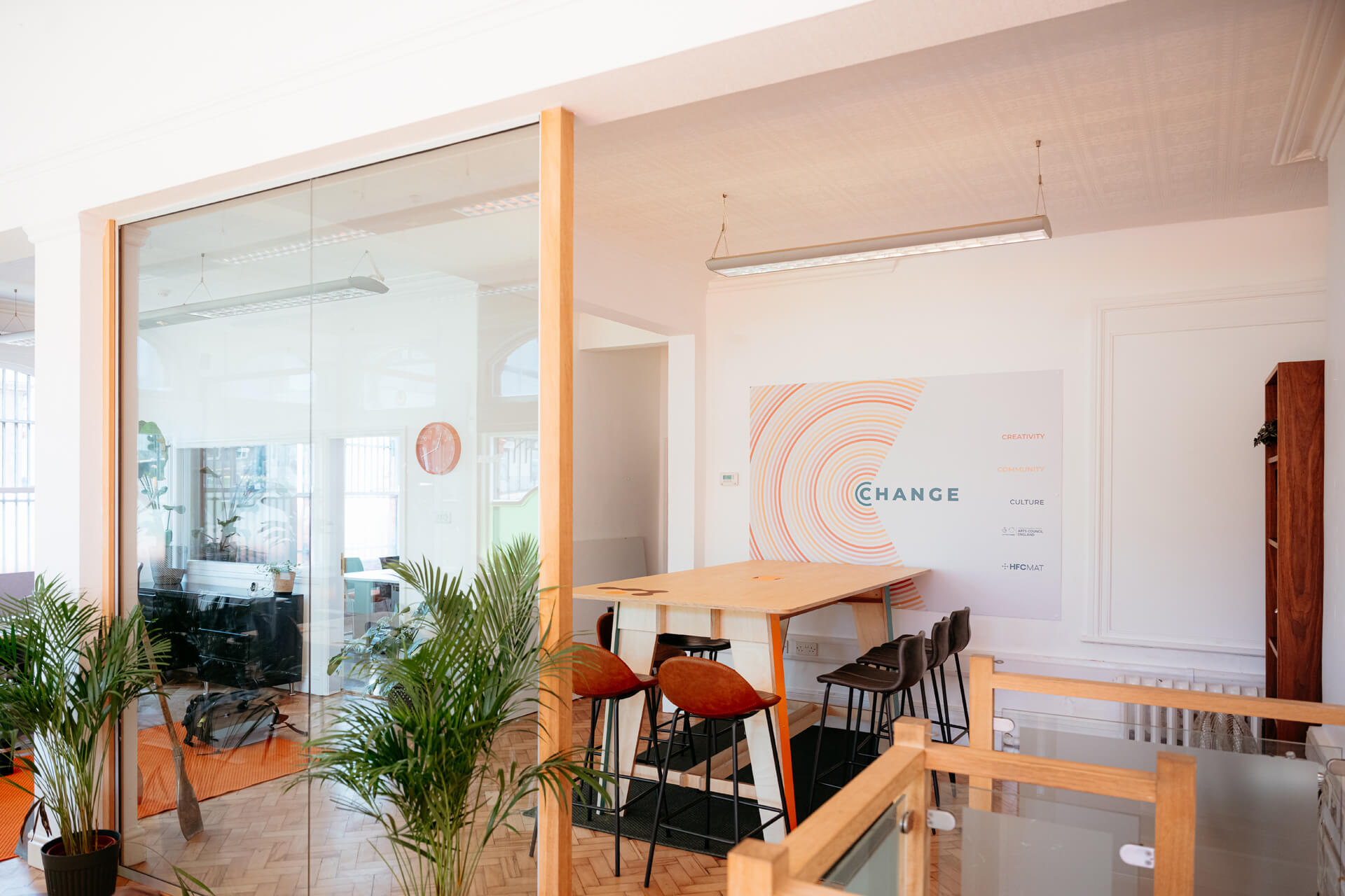 Co working space table
